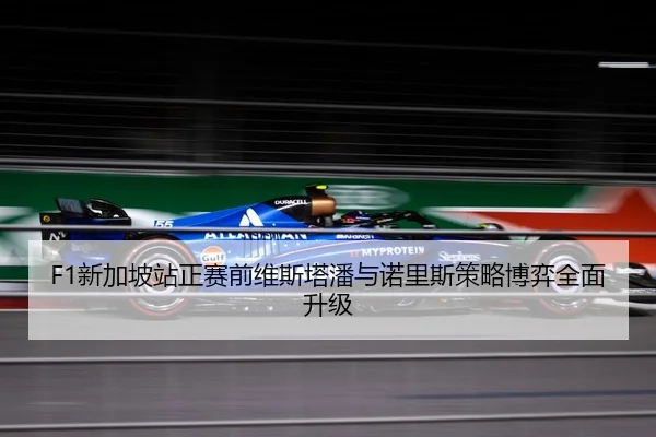 F1新加坡站正赛前维斯塔潘与诺里斯策略博弈全面升级
